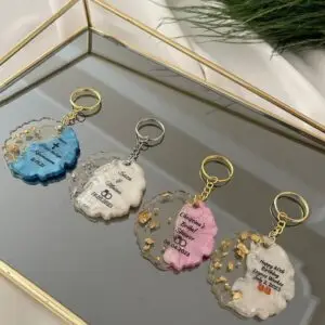 Resin Customised Keychain